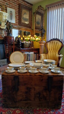 VINTAGE  (39) PIECE NORITAKE CHINA #4985 GOLDKIN 6 PLACE SETTING *JUST REDUCED 