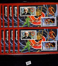 RF 5X DJIBOUTI - MNH - PERF + IMPERF - SPORTS - TENNIS - SOCCER - OLYMPICS 