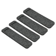 Felt Pen Case 4 Pack Pencil Bag Mini Pocket Protector Storage Sleeve Dark Grey