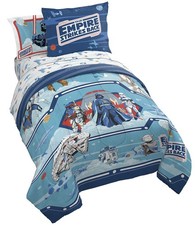 Jay Franco Star Wars Empire Strikes Back Full Comforter Sheet Set Microfiber