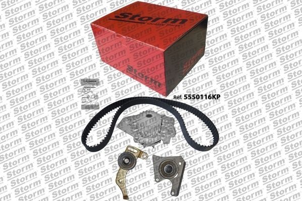 Kit de distribution et pompe à eau 9400816589 haute durabilité 205 D