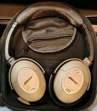 Bose QC-2 Quiet Comfort 2 Acoustic Noise Cancelling Headphones w/Case And Cable