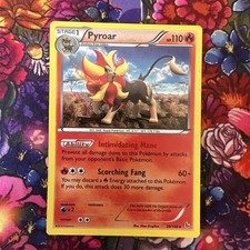 Pyroar 20/106 Pokemon Flashfire 2014 Holo Rare- LP 