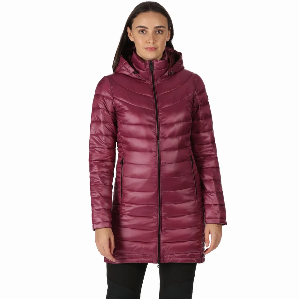 Chaqueta parka aislante ligera Regatta Andel III para mujer Foto 3 de 4