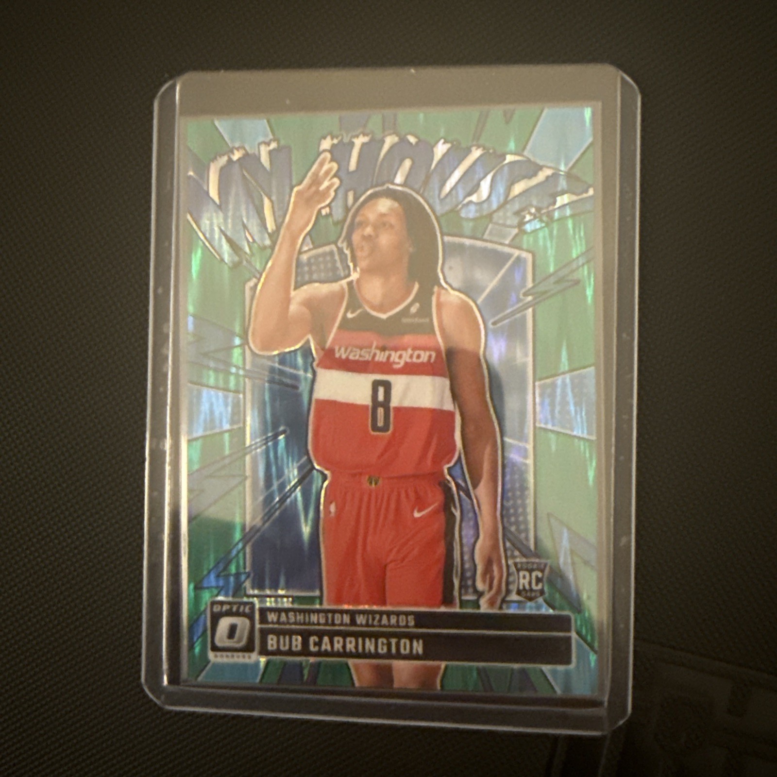 2024-2025 Donruss Optic My House Bub Carrington Green Shock Prizm 017/149