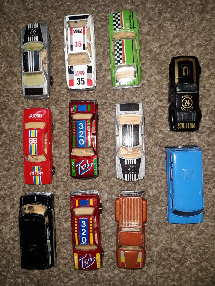 Vintage YATMING Die-Cast Metal Cars Lot Of 11 Cars 1:64 Scale Car 1980s Yat Ming - Image 2 of 4