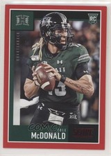 2020 Score Rookies Red Cole McDonald #355 0d3