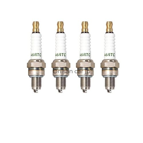 Four TORCH A6RTC spark plugs to replace NGK 2983 CR6HSA spark plugs Denso