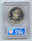 1976-S Proof 40% Silver Bicentennial Ike Dollar, Eisenhower, PCGS PR-69 DCAM — photo 2