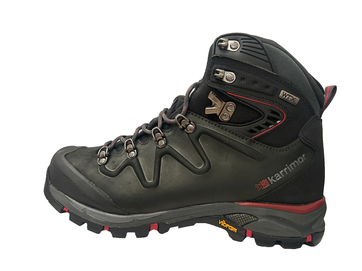 Karrimor Ksb Aspen Low Hiking Shoes Mens 8 UK 7 Weathertite Vibram BrownOutdoor Karrimor Mens Weathertite Aspen Low 6 Charcoal Hiking Shoes  main image 2