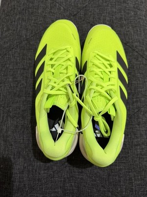Mens Sz 12 Adidas Tennis Shoes Adizero Ubersonic 5 Low Lucid Lemon Black IH2562 NWOB MEN main image 2