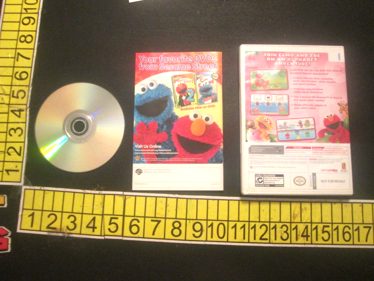 【DVD】emmurée／20030829 Sesame Street Elmo's A-to-Zoo Adventure (Wii) | eBay