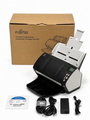 (OVER 1200 SOLD) Full Package in Box Fujitsu fi-7160 Color Duplex Scanner