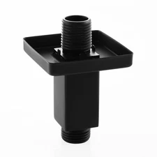 Straight Shower Arm with Flange Ceiling Mount Square Shower Extender for Fixe...