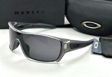 Oakley Turbine Rotor 9307 Transparent Grey Frame Black Prizm Lens Sunglass New