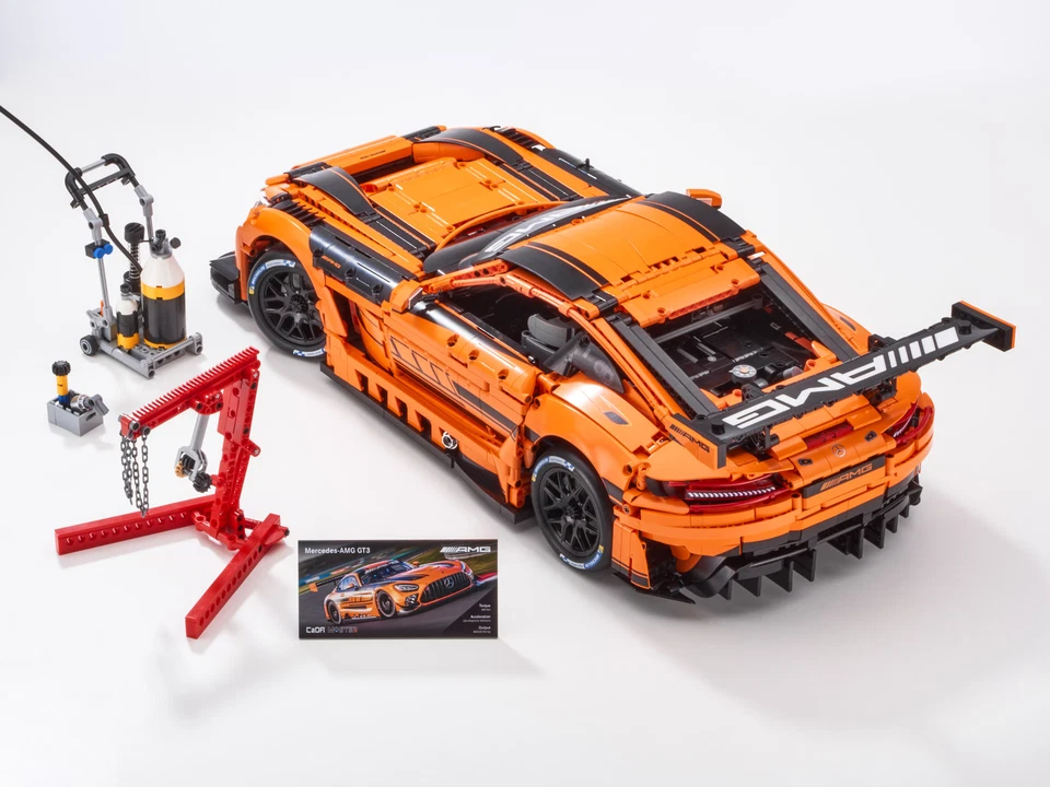 Original Mercedes-Benz Mercedes-AMG GT3 orange, CaDa, 1:8 - Bild 2 von 4