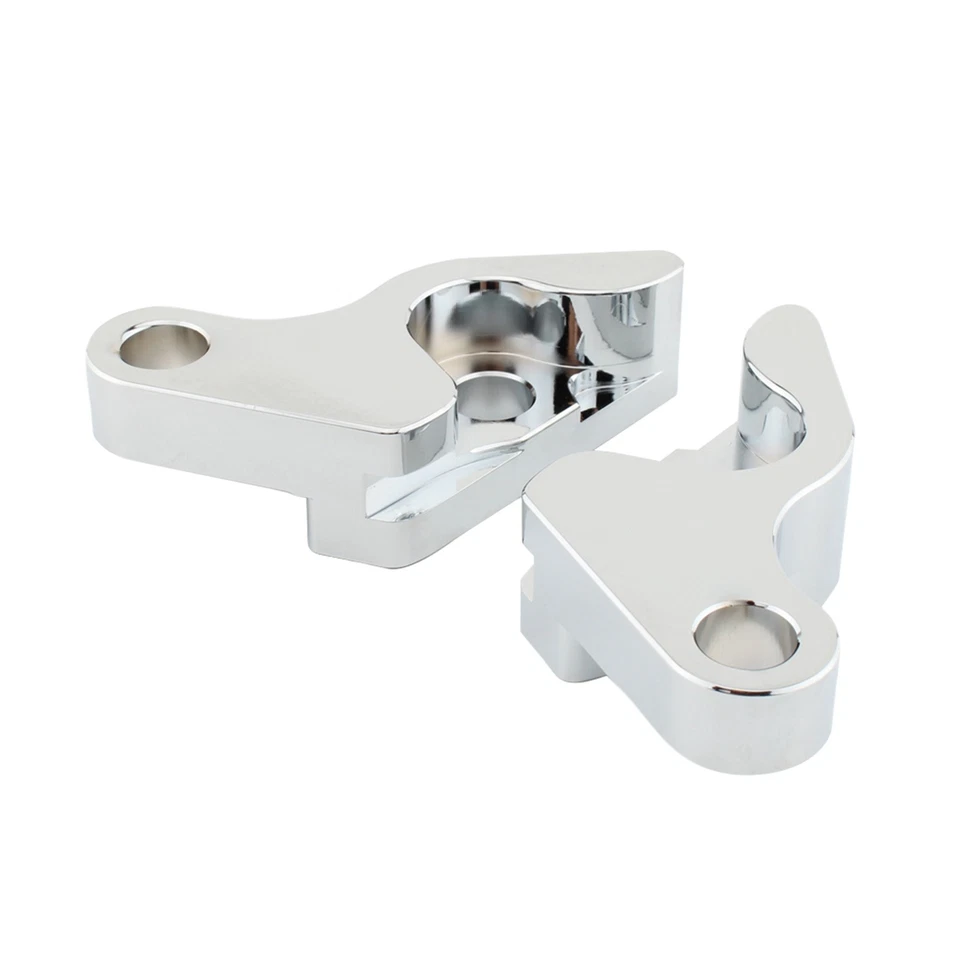 Kit Ammortizzatore 1" Adatto per V-Rod VRSC 02-17 Night Rod Special 2007-17 Argento - Immagine 3 di 4