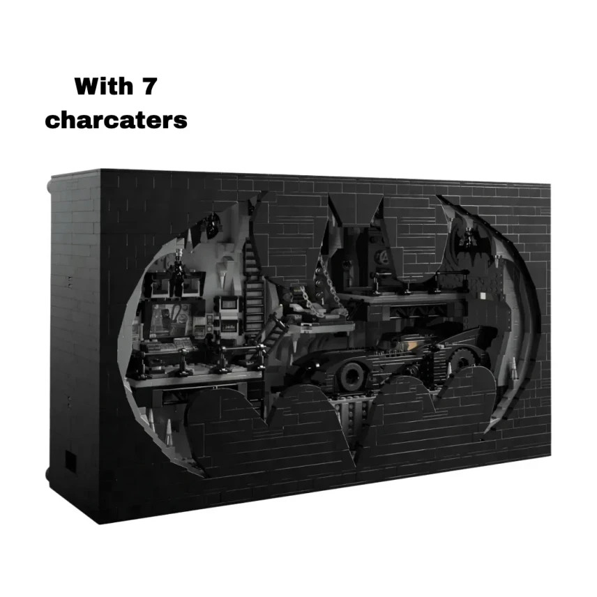 Alt Of Batcave Shadow Box Lego 76252 with 3981 pcs. | Generic