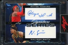 2022-23 Leaf Signature Series Dual Rhyne Howard / NaLyssa Smith Auto 1/1 Atlanta