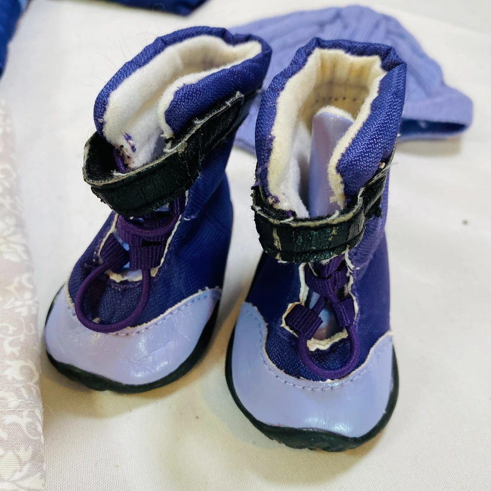 18" American Girl Doll 2008 Purple Snowboard Winter Outfit & Accessories Set - Image 4 of 4