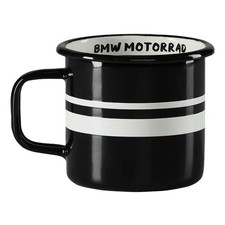 Bmw Motorrad Cup - Twin Stripes Enamel Cup - 76618546722