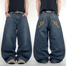 Vintage y2k rare embroidered rocawear skater archive baggy jeans