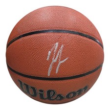 DILLON BROOKS AUTOGRAPHED WILSON BASKETBALL BECKETT BT20773 ROCKETS SUNS