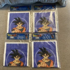 Dragon Ball Z Party Gift Bags 32 Count - 4 Sets of 8 DBZ Kids Birthday Party New