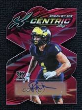 2024 Leaf Eclectic X-Centric Pink Prismatic 1/7 Roman Wilson Rookie Auto RC
