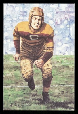 Guy Chamberlin 1990 Goal Line Hall of Fame Art Collection #35 Canton Bulldogs