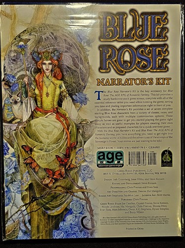 BLUE ROSE RPG LOT Core Book / Screen / Quick Start Green Ronin - Photo 7/7