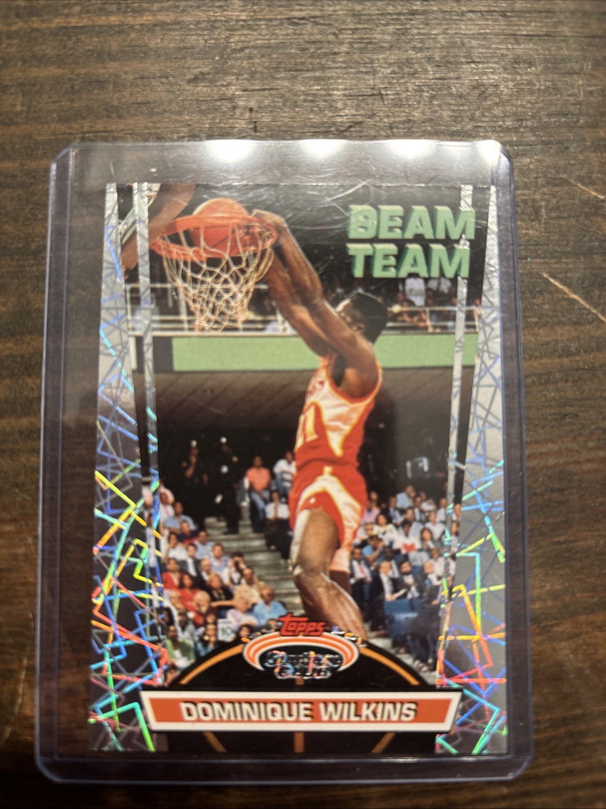 1992-93 Topps Stadium Club - Beam Team Dominique Wilkins #2 Members Only