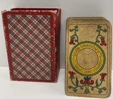 Mazzo Tarocchi Modiano 1953 completo 78 carte retro rosso con scatola Tarots