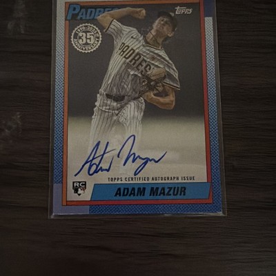 2025 Topps Update Series - 1990 Topps Baseball Autographs Adam Mazur #90A-AMA