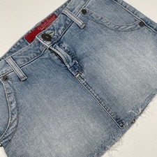 Guess Vintage Light denim mini skirt Stretchy 24  