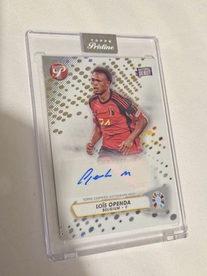 2023 Topps Pristine Road to UEFA Euro 2024 - Autographs Lois Openda #PA-LO (AU)