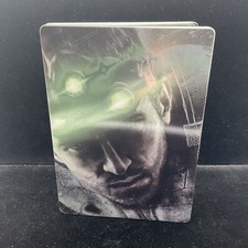 Tom Clancy's Splinter Cell Blacklist Steelbook Steelcase X360 Exc Mint NO Game