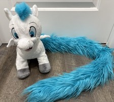 Disney Baby Pegasus Hercules 36" Long Fluffy Boa Tail Plush Parks Exclusive NWT