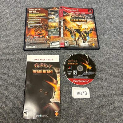 Ratchet Deadlocked [Greatest Hits] Playstation 2 Complete w/ Manual CIB VGC