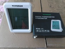 VIVOSUN Digital Thermometer Hygrometer, Digital Display, MPN THM002