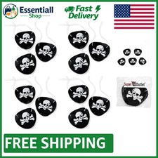 24 Skull Crossbones Eye Patches - Ideal for Children's Pirate Dress-Up Parties