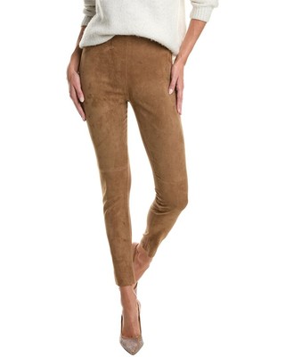 Weekend Max Mara Bahamas Suede Trouser Women's Brown 0
