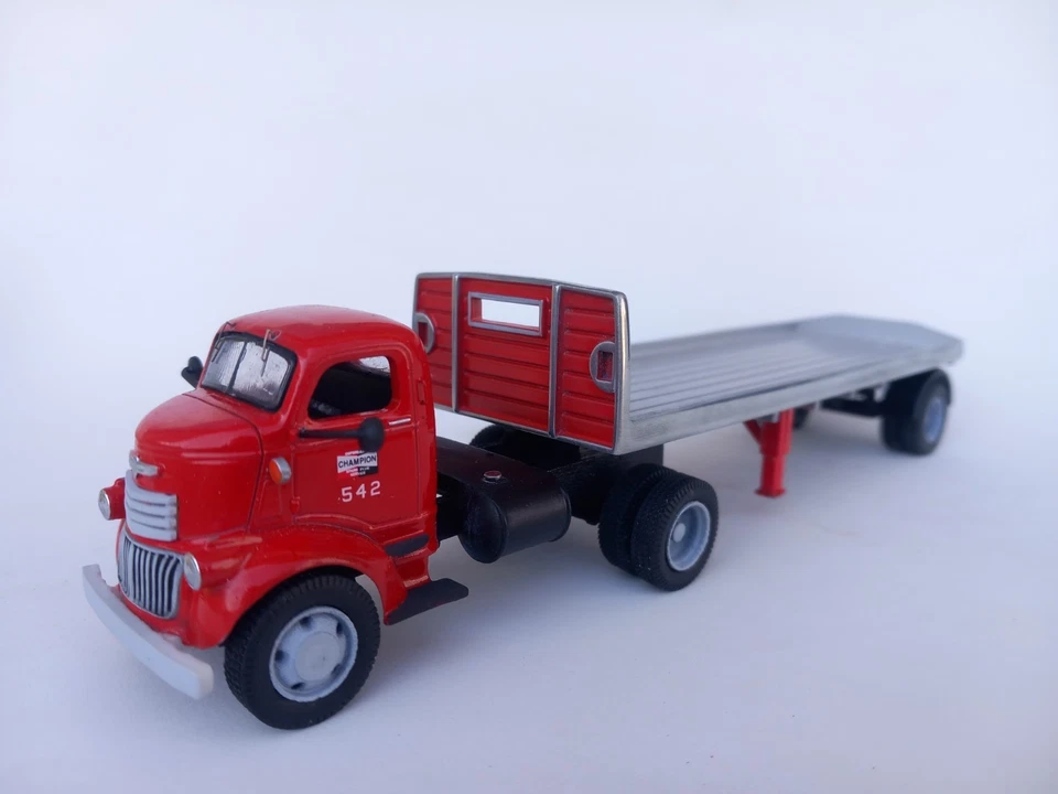 1/50 o scale 3d printed 1941 Chevrolet COE truck handmade custom kitbashed - Image 2 of 4