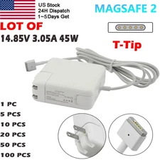 LOT OF 45W AC Adapter Charger For Apple Macbook Air A1465 A1466 2012-2017, T-Tip