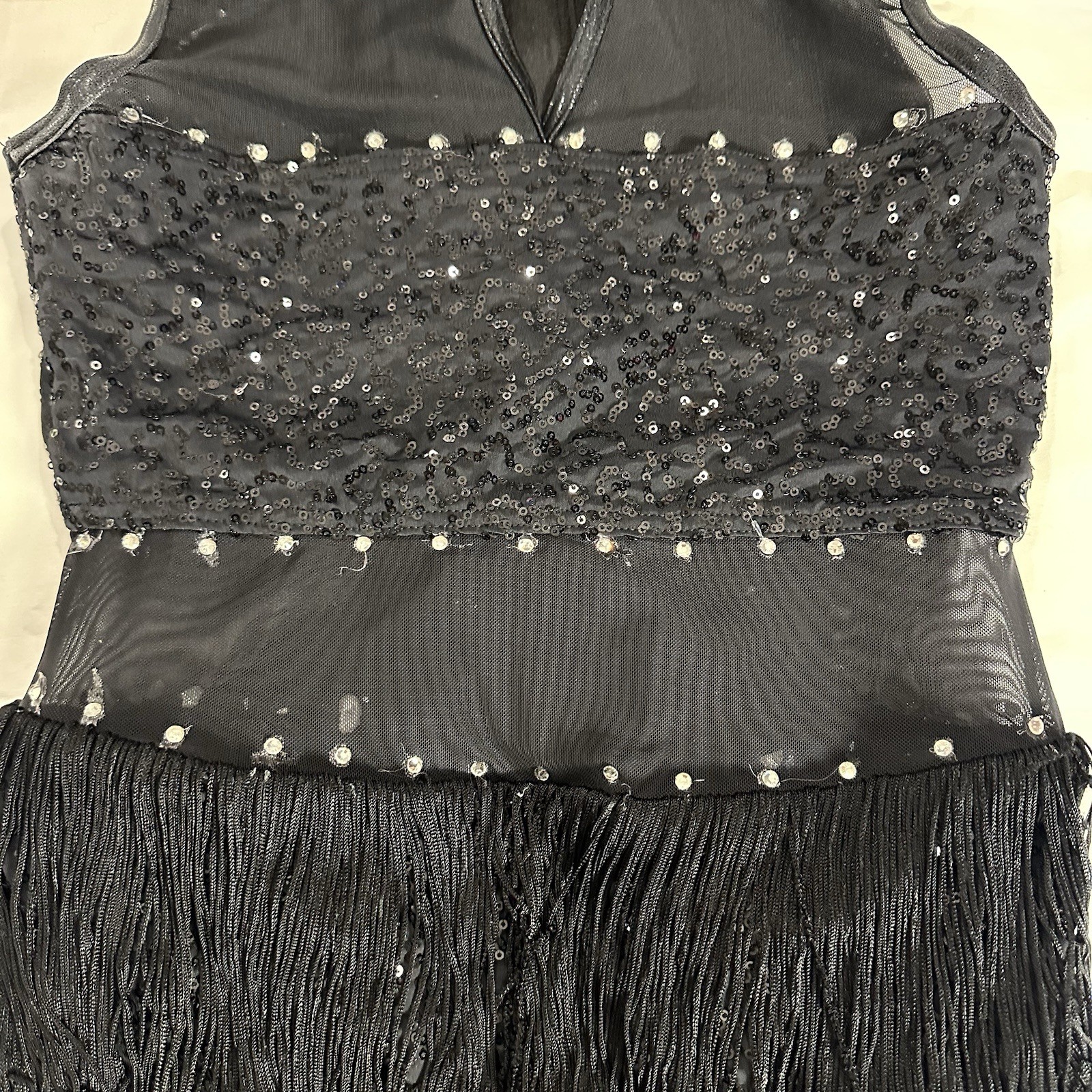 Balera Performance Rhinestone Sequin Leotard With… - image 10