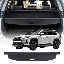 Retractable Cargo Cover,Upgraded Carbon Fiber Texture Trunk Cover,Anti-Peeping L
