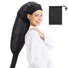 Upgraded Hooded Hair Dryer With Extra Large Bonnet - Easy Styling Curling And
