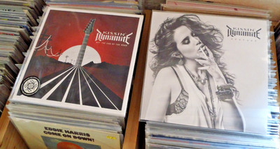 2X KISSIN´DYNAMITE VINYL / LP LIMITED / POSTER ECSTASY - NOT THE END HARD ROCK