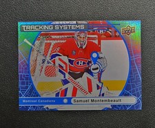 2025-26 Upper Deck Series 1 - Tracking Systems Samuel Montembeault #TS-15
