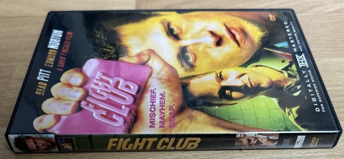 Fight Club DVD Brad Pitt Edward Norton Helen Bonham Carter Meat Loaf Aday Jared - Picture 7 of 10